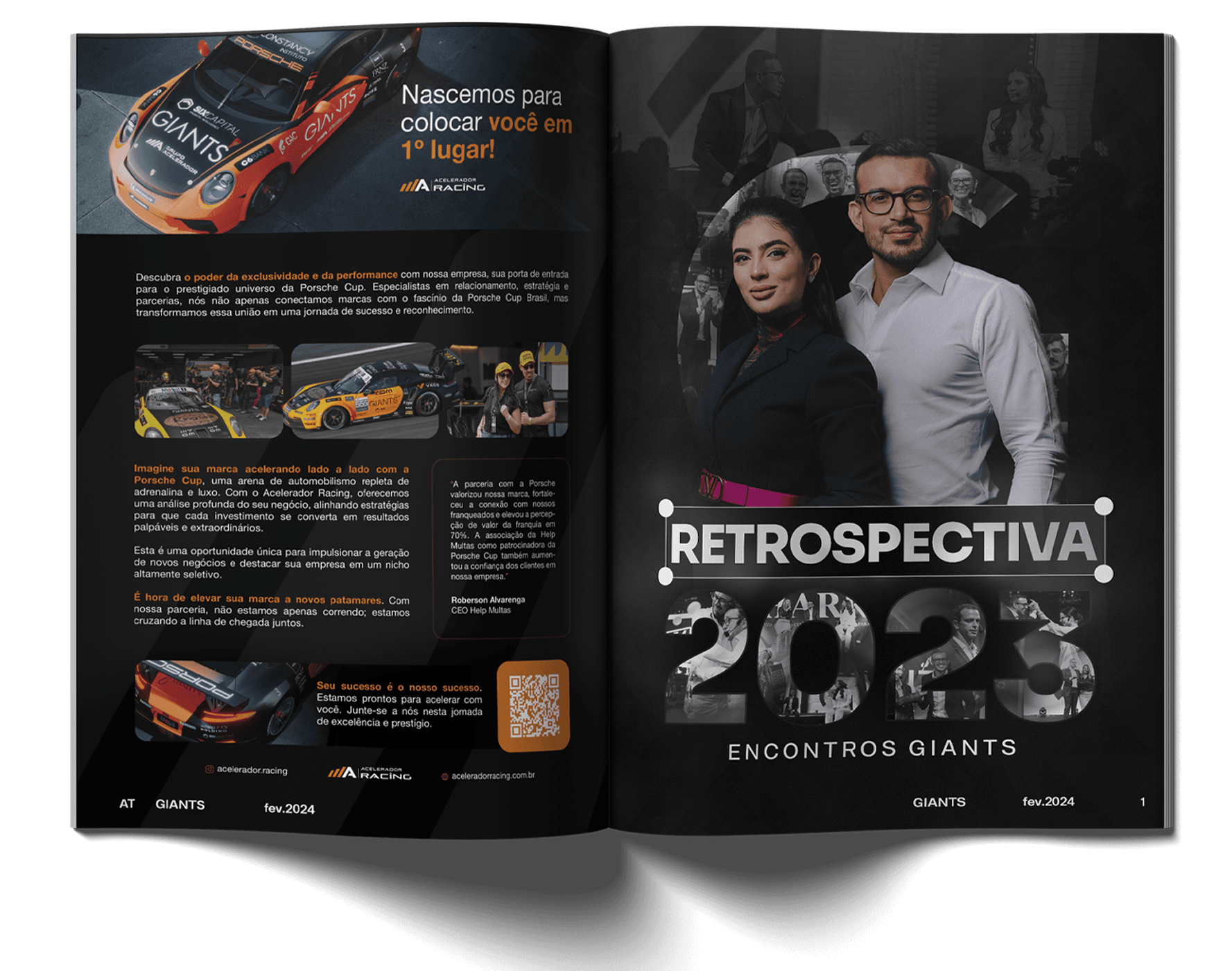 Página 3 da Revista Giants